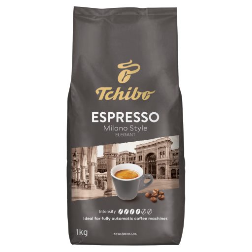 Tchibo Espresso Milano Style Elegant szemes, pörkölt kávé 1 kg