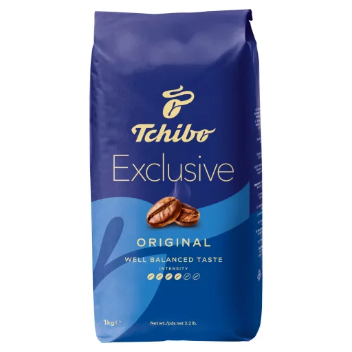 Tchibo Exclusive kávé 1kg Original szemes