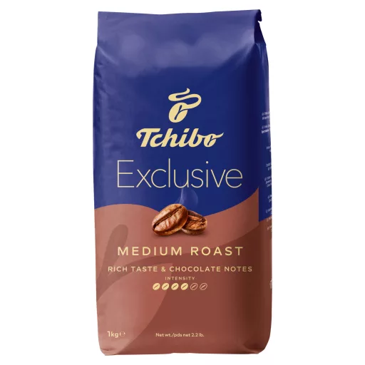Tchibo Exclusive kávé 1kg Medium Roast szemes