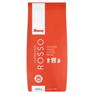 Bravos Espresso Rosso pörkölt szemes kávé 1000 g