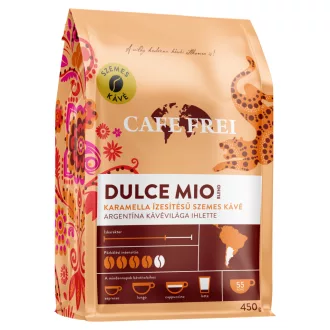   Cafe Frei Dulce Mio Blend karamella ízesítésű szemes kávé 450 g