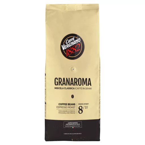 Caffè Vergnano Granaroma Espresso pörkölt szemes kávékeverék 1000 g