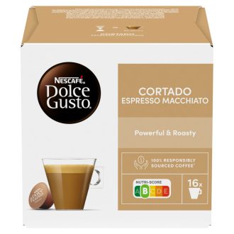   NESCAFÉ Dolce Gusto Cortado Espresso Macchiato tejes kávékapszula 16 db 100,8 g