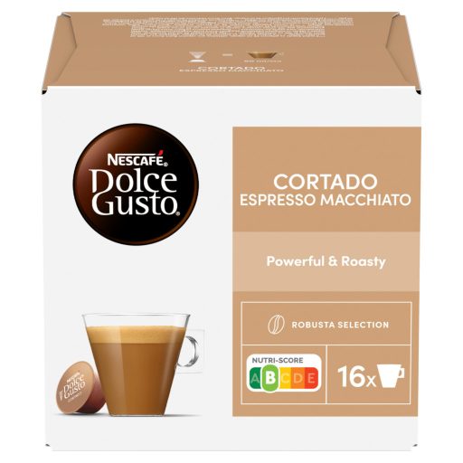 NESCAFÉ Dolce Gusto Cortado Espresso Macchiato tejes kávékapszula cukorral 16 x 6,3 g (100,8 g)