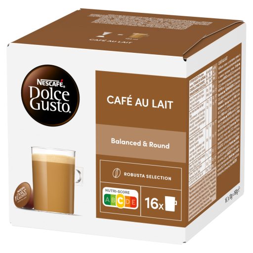 NESCAFÉ Dolce Gusto Café au Lait tejes kávékapszula 16 x 10 g (160 g)