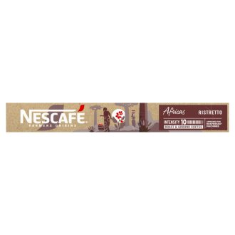   NESCAFÉ Farmers Origins Africas Ristretto őrölt pörkölt kávé kapszula 10 db 44 g