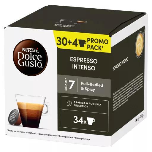 NESCAFÉ Dolce Gusto Espresso Intenso kávékapszula 34 x 7 g (238 g)