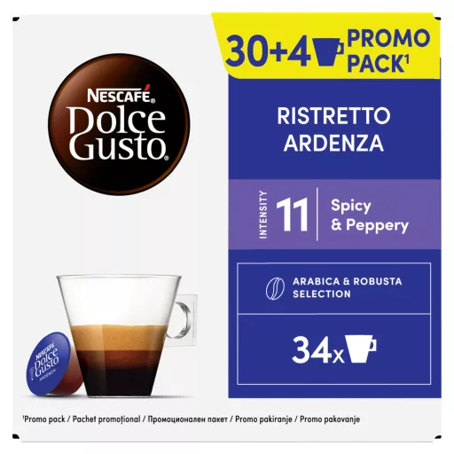 NESCAFÉ Dolce Gusto Ristretto Ardenza kávékapszula 34 x 6,5 g (221 g)
