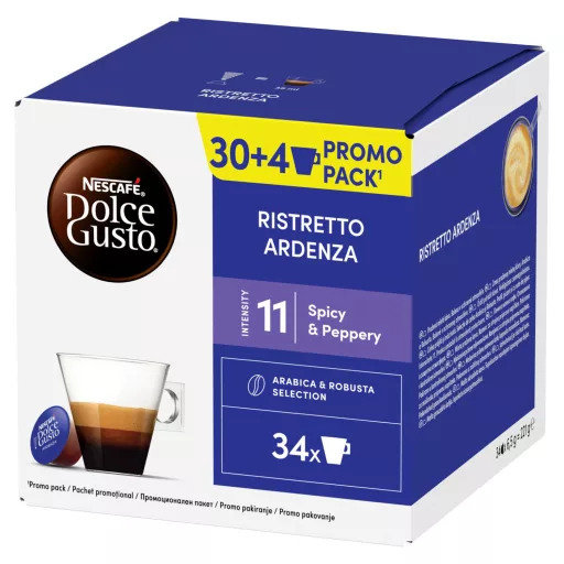 NESCAFÉ Dolce Gusto Ristretto Ardenza kávékapszula 34 x 6,5 g (221 g)