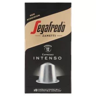   Segafredo Espresso Intenso őrölt, pörkölt kávékeverék kapszula 10 x 5,1 g (51 g)