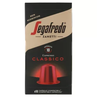   Segafredo Zanetti Espresso Classico őrölt, pörkölt kávékeverék kapszula 10 x 5,1 g (51 g)