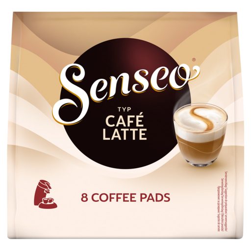 Senseo Café Latte instant kávéitalpor egyadagos párnás kiszerelésben 8 db 92 g