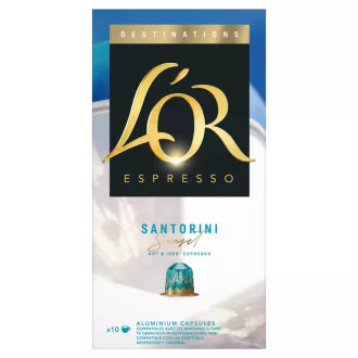   L'OR Espresso Santorini Sunset Espresso őrölt-pörkölt kávé kapszulában 10 db 52 g