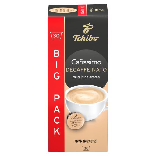 Tchibo Cafissimo Decaffeinato Fine Aroma koffeinmentes kávékapszula 30 x 7 g (210 g)