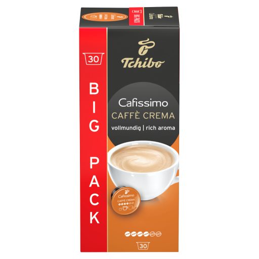 Tchibo Cafissimo Caffè Crema Rich Aroma kávékapszula 30 x 7,4 g (222 g)