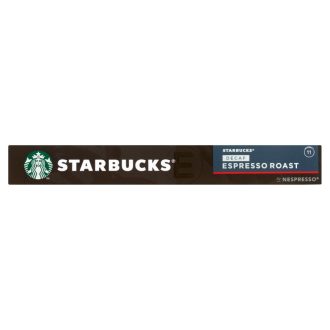   Starbucks by Nespresso Espresso Roast koffeinmentes őrölt, pörkölt kávé kapszula 10 db 57 g