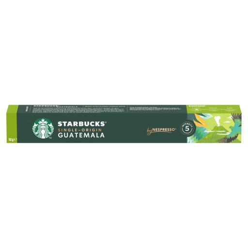 Starbucks by Nespresso Guatemala őrölt pörkölt kávé 10 kapszula 52 g