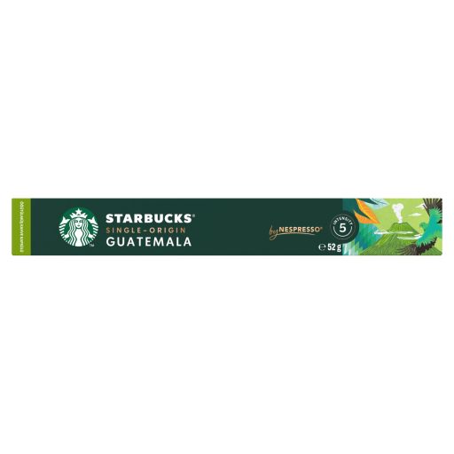 Starbucks by Nespresso Guatemala őrölt pörkölt kávé 10 kapszula 52 g 