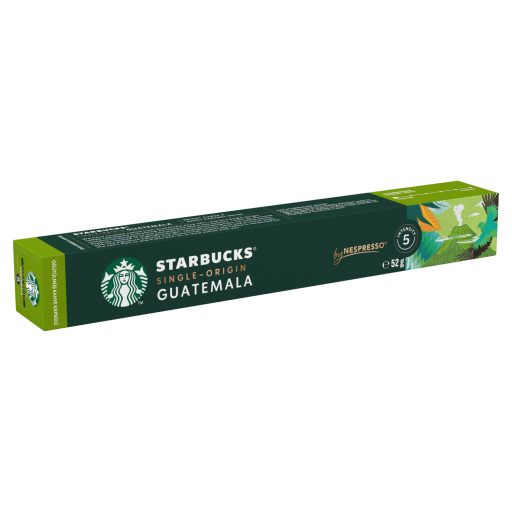 Starbucks by Nespresso Guatemala őrölt pörkölt kávé 10 kapszula 52 g 