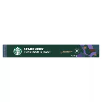   Starbucks by Nespresso Espresso Roast őrölt pörkölt kávé 10 kapszula 55 g