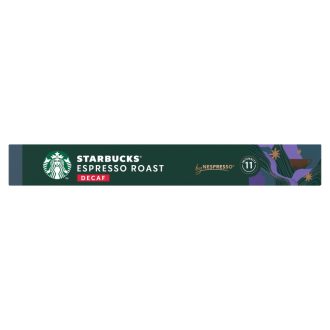   Starbucks by Nespresso Espresso Roast koffeinmentes őrölt pörkölt kávé 10 kapszula 55 g