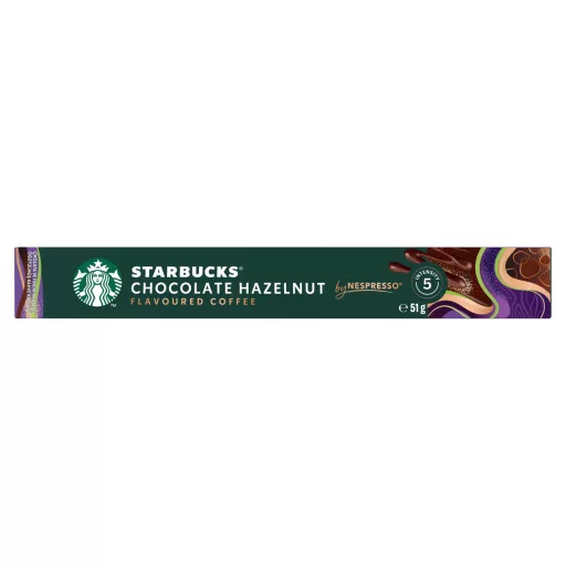 Starbucks kávékapszula 10db Chocolate Hazelnut 51g NCC