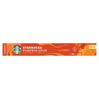   Starbucks by Nespresso Pumpkin Spice aromázott őrölt pörkölt kávé 10 kapszula 51 g