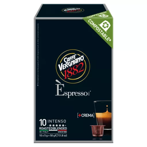Caffè Vergnano Èpresso Intenso kávékapszula 10 db 50 g