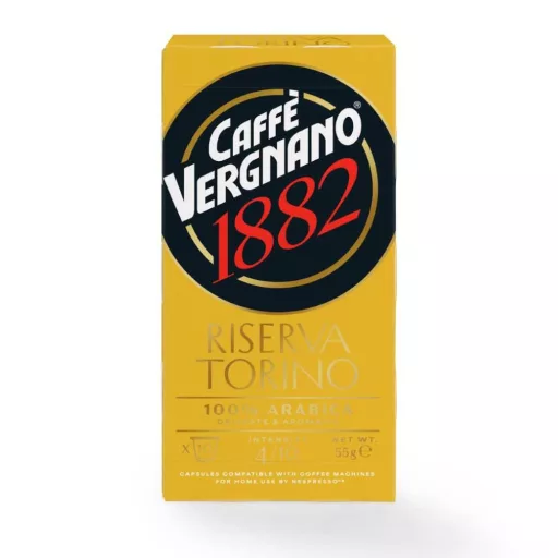 Caffé Vergnano kávékapszula 10x5,5g Riserva Torino Arabica NCC