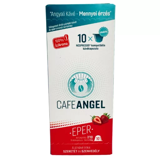 Cafe Angel kávékapszula 10db eper 55g NCC