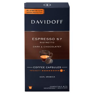   Davidoff Espresso 57 Ristretto Dark & Chocolatey kávékapszula 10 x 5,5 g (55 g)