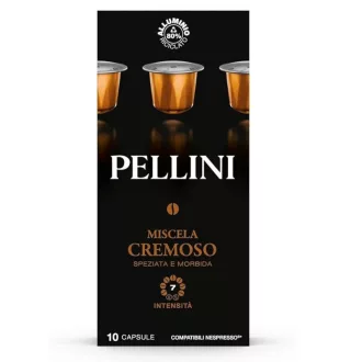 Pellini kávékapszula 10x5,5g Cremoso NCC alu