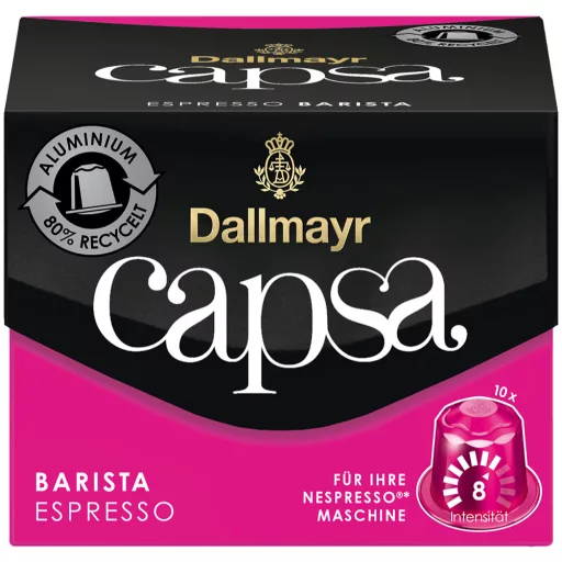 Dallmayr Capsa kávékapszula 10db Espresso Barista 56g NCC