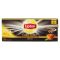Lipton Earl Grey Lemon bergamot és citrom ízű fekete tea 25 filter 50 g