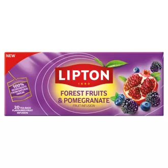 Lipton gyümölcstea 20x1,8g erdei gyümölcs-gránátalma