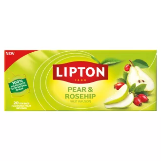 Lipton gyümölcstea 20x1,8g körte-csipkebogyó