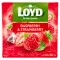 Loyd aromatizált filteres gyümölcstea málna és eper ízesítéssel 20 filter 40 g