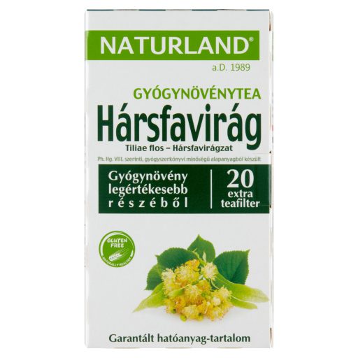 Naturland hársfavirág gyógynövénytea 20 filter 25 g
