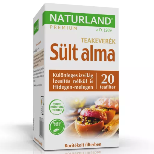 Naturland teakeverék 20x1,5g sült alma