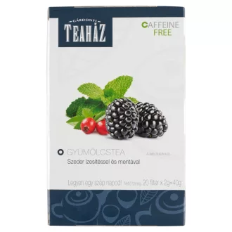   Gárdonyi Teaház tea 20x2g szeder ízesítéssel és mentával