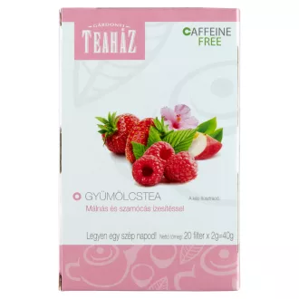 Gárdonyi Teaház tea 20x2g málnás és szamócás