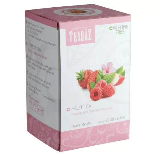 Gárdonyi Teaház tea 20x2g málnás és szamócás