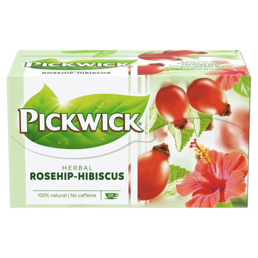 Pickwick Herbal Goodness csipkebogyó tea hibiszkusszal 20 filter 50 g