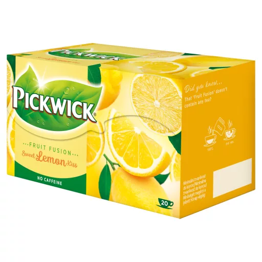 Pickwick Sweet Lemon Kiss citromízű gyümölcstea citromhéjjal 20 filter 40 g