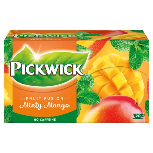 Pickwick Minty Mango gyümölcstea borsmentával és a mangó ízével 20 filter 40 g