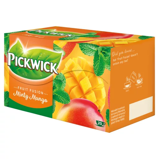 Pickwick Minty Mango gyümölcstea borsmentával és a mangó ízével 20 filter 40 g