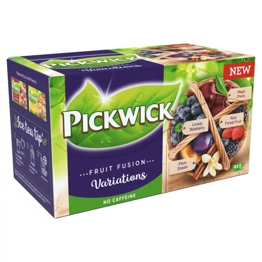 Pickwick Fruit Fusion gyümölcs- és gyógynövénytea variációk 20 filter 38,75 g