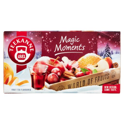 Teekanne gyümölcstea 20x2,5g magic moments rumos