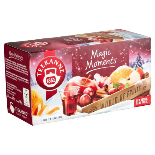 Teekanne gyümölcstea 20x2,5g magic moments rumos