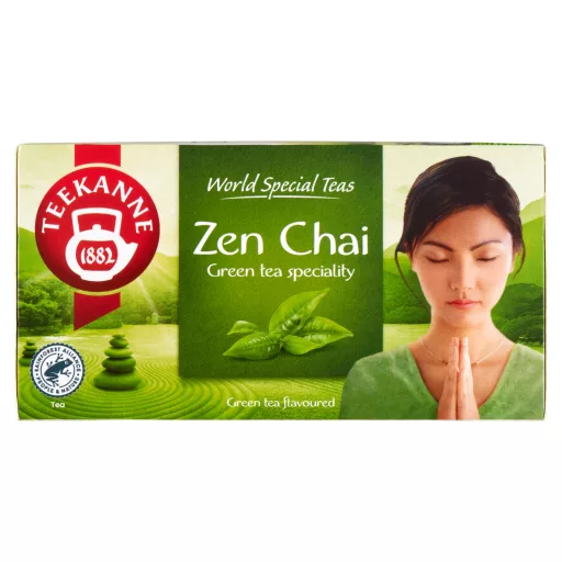 Teekanne Zen Chai citrom és mangó ízesítésű zöld tea 20 filter 35g